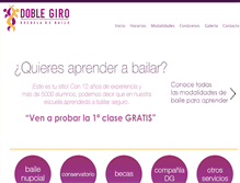 Tablet Screenshot of doblegiro.com